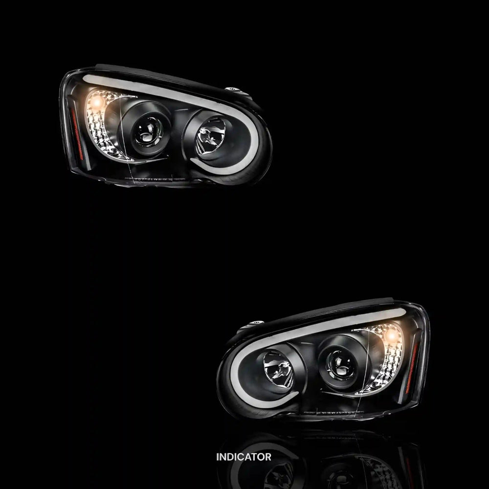 
                  
                    LED Projector Headlights – Fits Subaru Impreza GD WRX Blob Eye (2003 - 2005) | LH + RH Pair - Blckline Automotive
                  
                